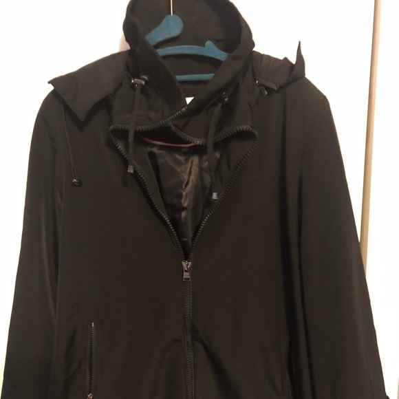 Calvin Klein Jackets & Blazers - Calvin Klein Black Raincoat Size Small